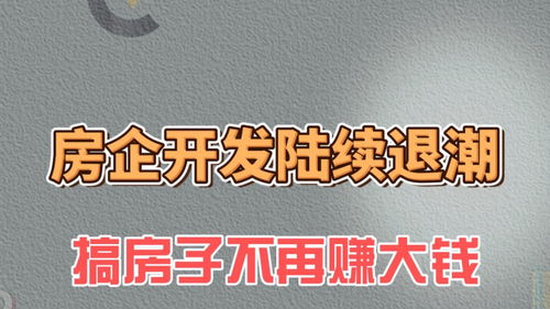 房企开发退潮 地产转型期，房地产信息咨询的崛起与价值重塑